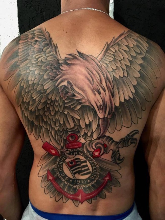 Tatuagem do Corinthians do Andr