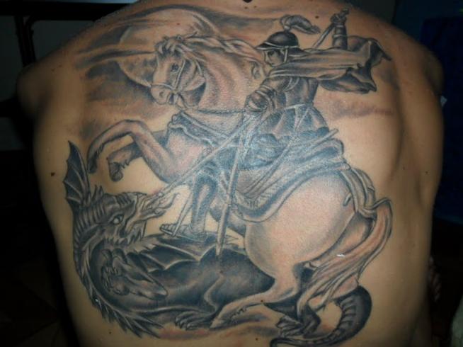 Tatuagem do Corinthians do Andr�