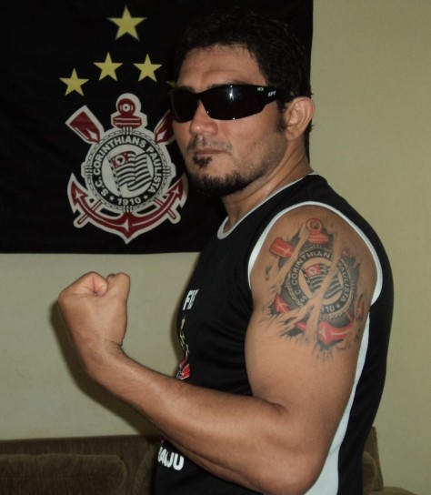 Tatuagem do Corinthians do Andre