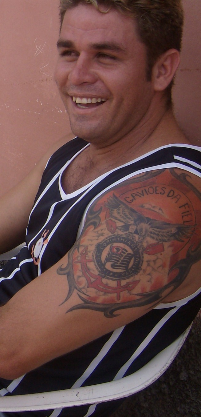 Tatuagem do Corinthians do alexandre