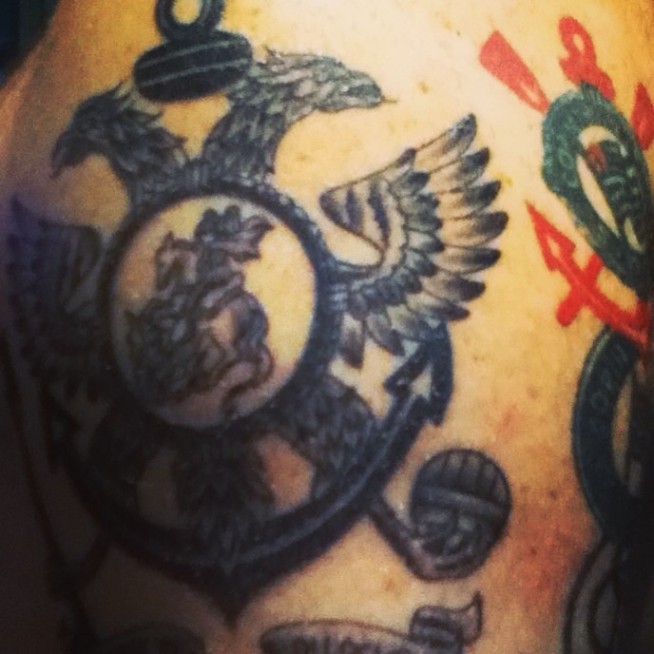Tatuagem do Corinthians do Antonio Augusto