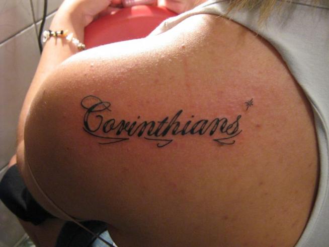 Tatuagem do Corinthians da bando