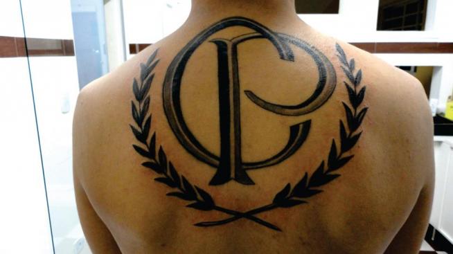 Tatuagem do Corinthians do Ben