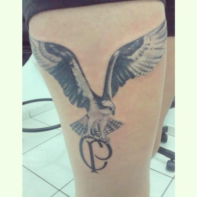 Tatuagem do Corinthians da Betina