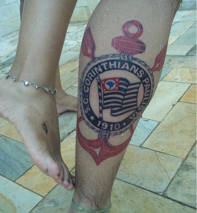 Tatuagem do Corinthians do Brunno