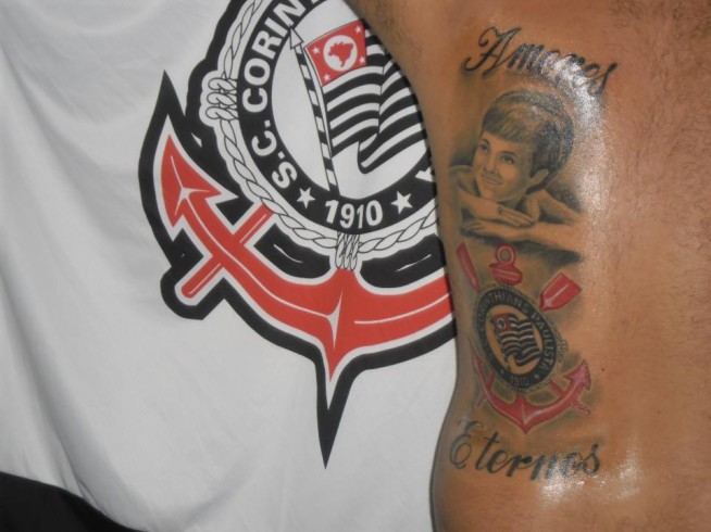 Tatuagem do Corinthians do Cac�