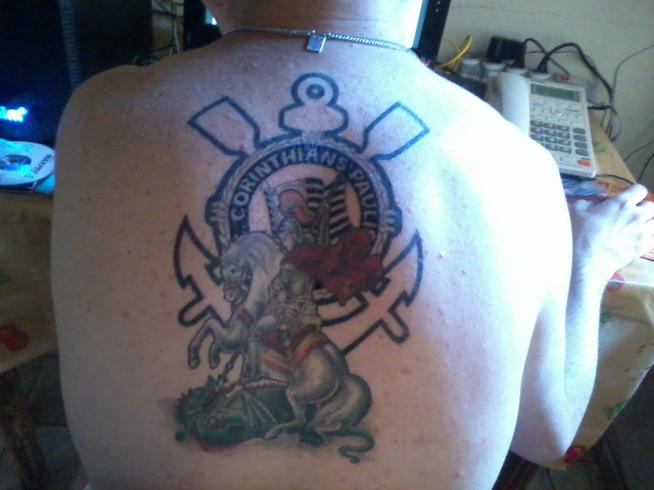 Tatuagem do Corinthians do Cristiano