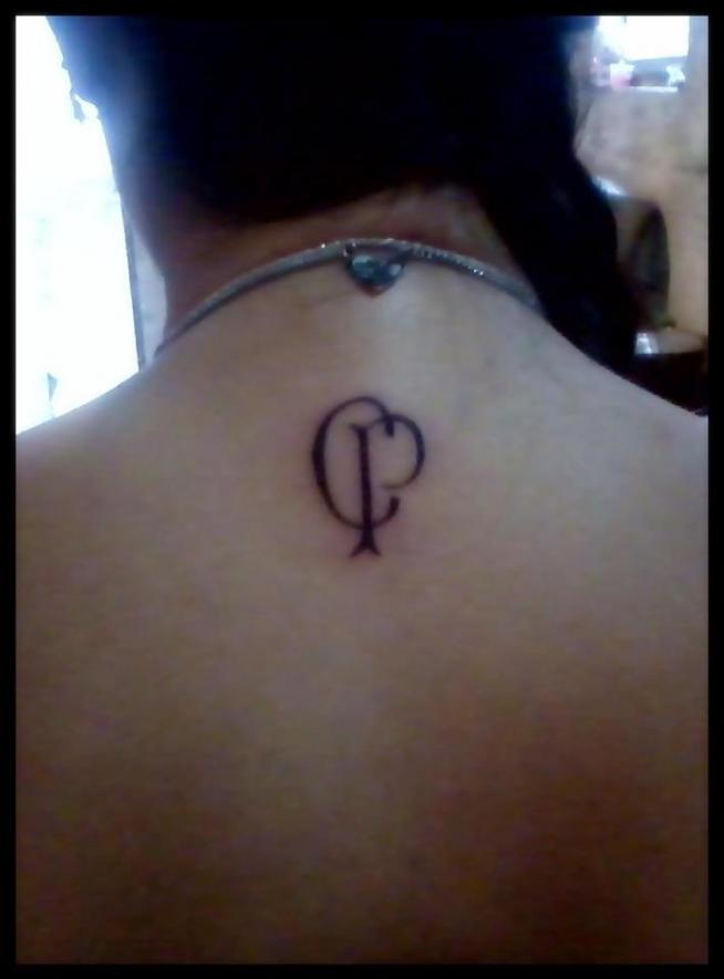 Tatuagem do Corinthians da Dayane
