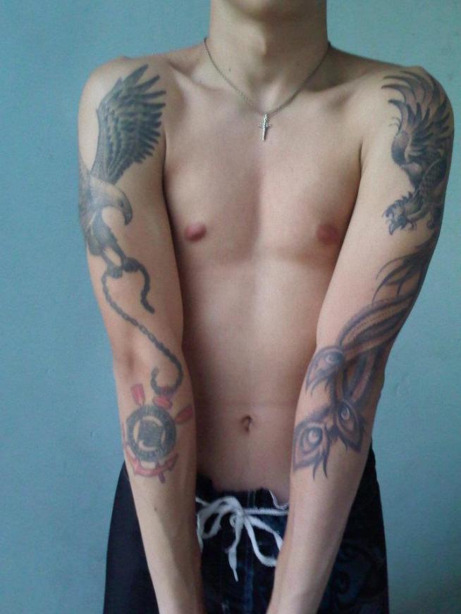 Tatuagem do Corinthians do Denian