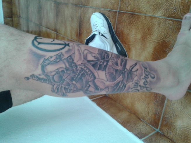 Tatuagem do Corinthians do Denian
