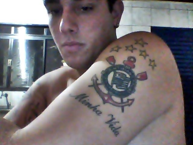 Tatuagem do Corinthians do Deny