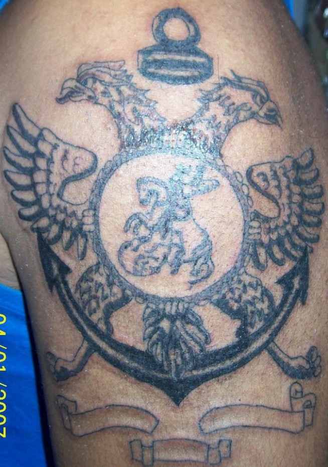 Tatuagem do Corinthians do DOUGLAS