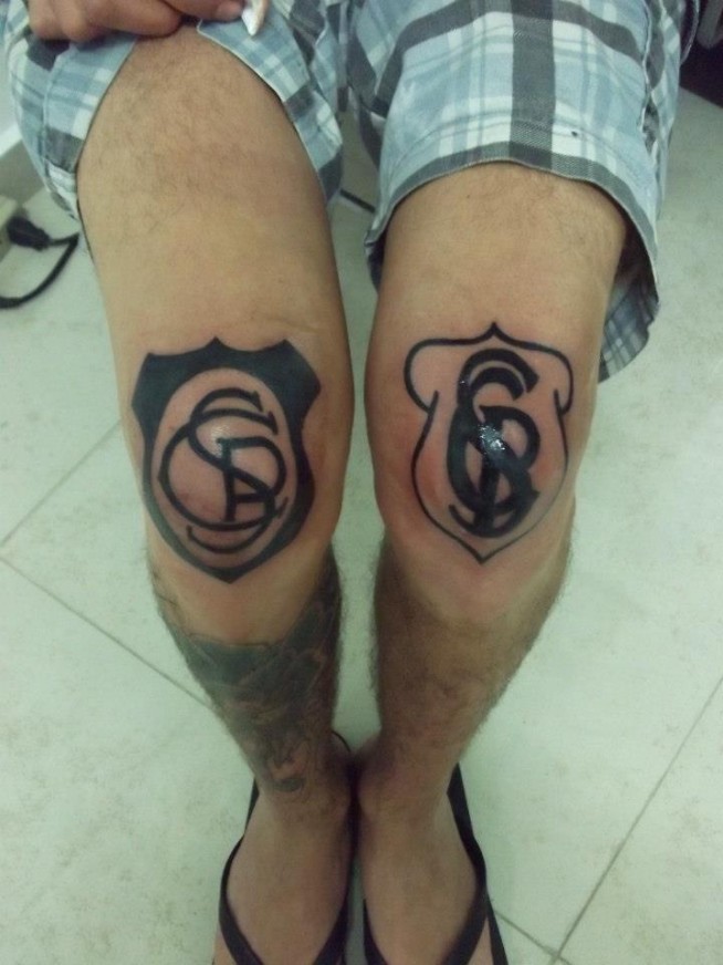 Tatuagem do Corinthians do Eduardo
