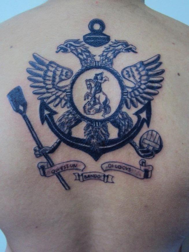Tatuagem do Corinthians do Eduardo