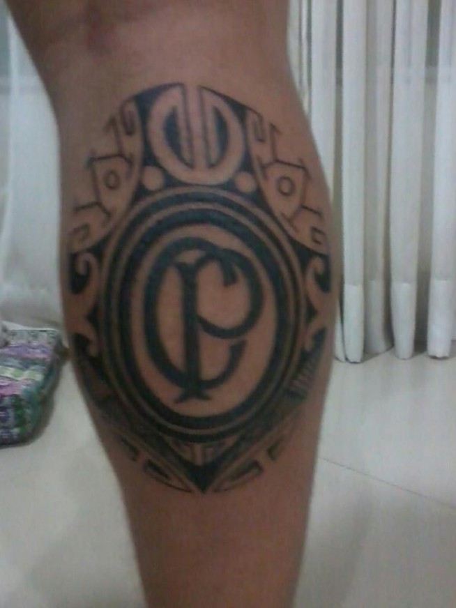 Tatuagem do Corinthians do Elton