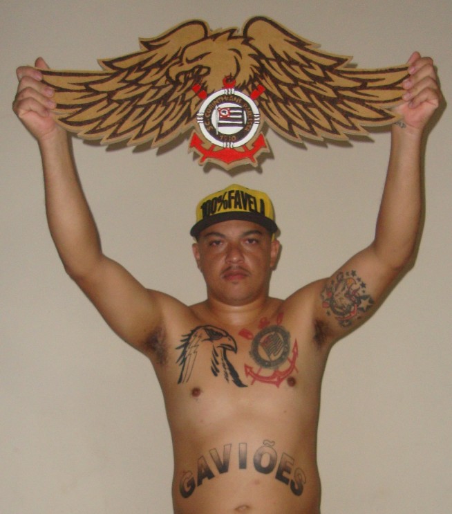 Tatuagem do Corinthians do fabiano