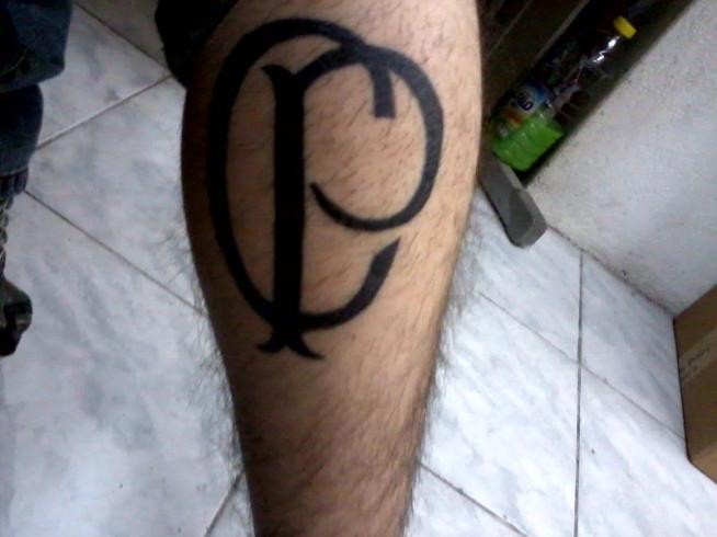 Tatuagem do Corinthians do Fabio