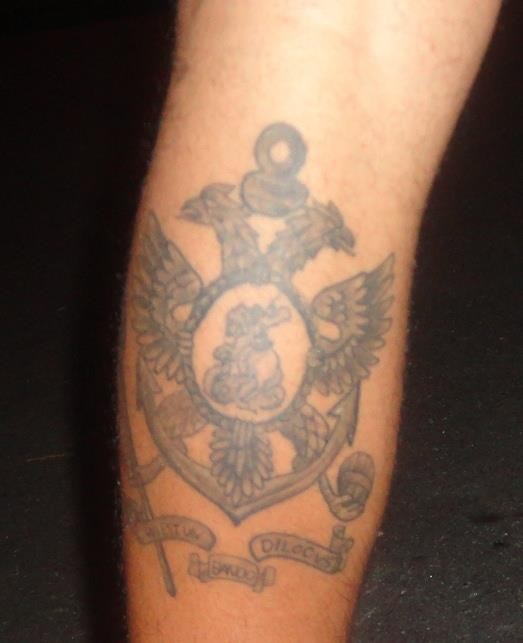 Tatuagem do Corinthians do Felipe