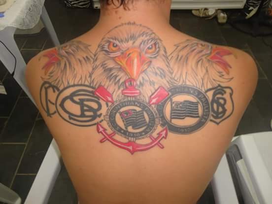 Tatuagem do Corinthians do Felipe