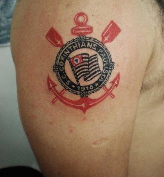 Tatuagem do Corinthians do Felippe