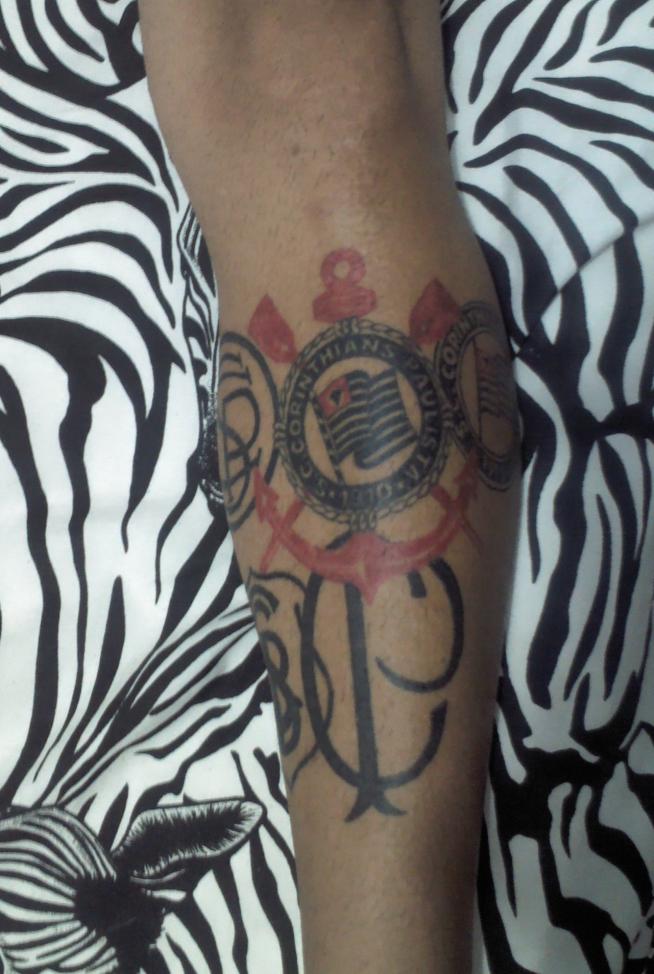 Tatuagem do Corinthians do Fernando