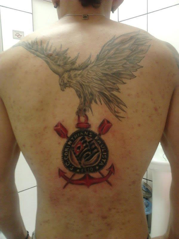 Tatuagem do Corinthians do Francisco