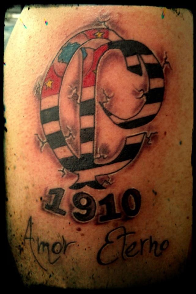 Tatuagem do Corinthians do Francisco Jr.