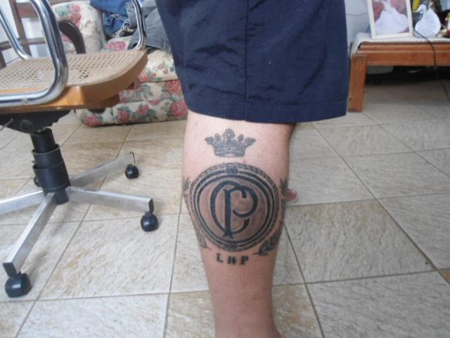 Tatuagem do Corinthians do Gilson