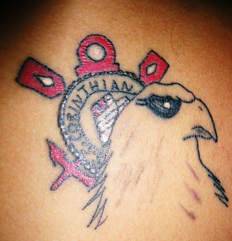 Tatuagem do Corinthians da gleisielli
