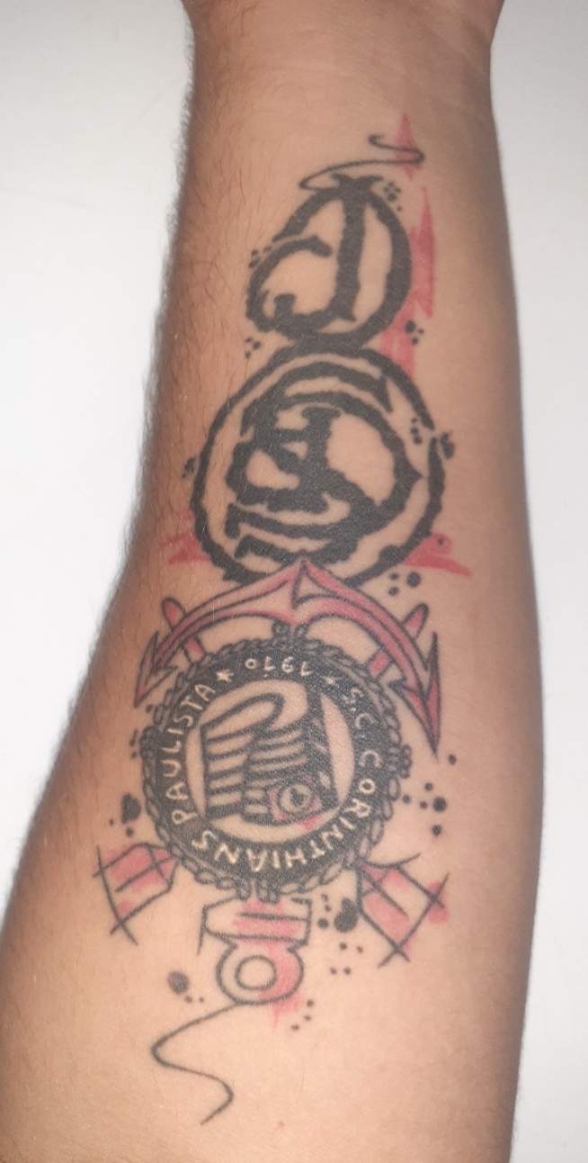Tatuagem do Corinthians do GuilherS
