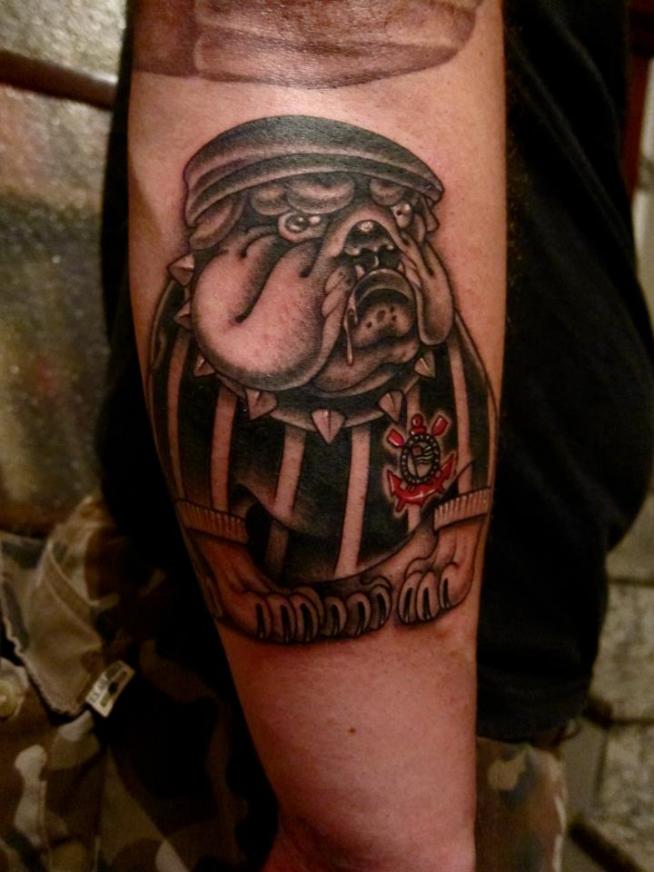 Tatuagem do Corinthians do Helby
