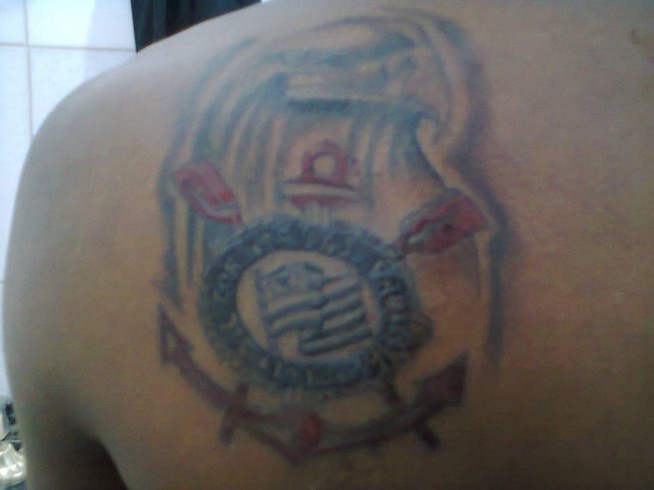 Tatuagem do Corinthians do Igor