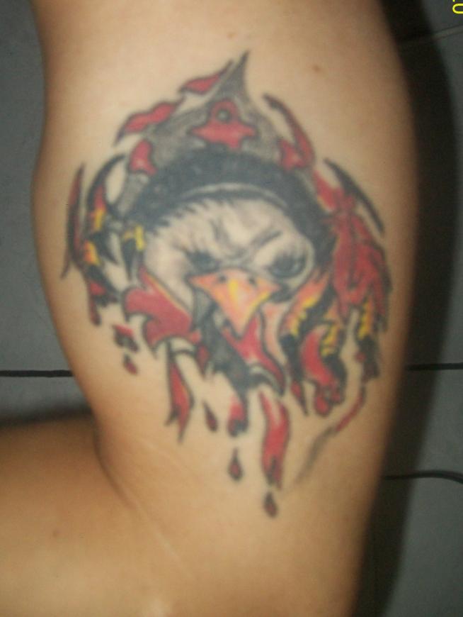 Tatuagem do Corinthians do iranildo