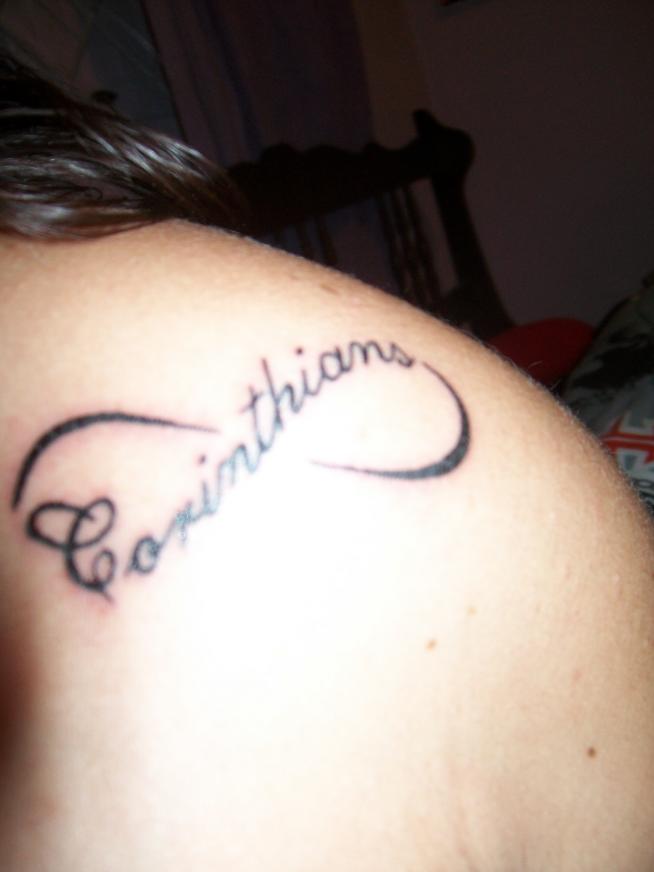 Tatuagem do Corinthians da J�ssica