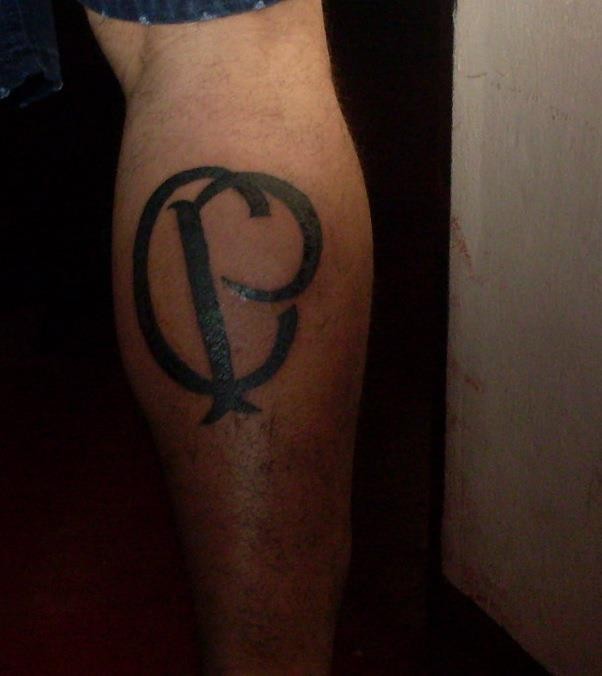 Tatuagem do Corinthians do Joel