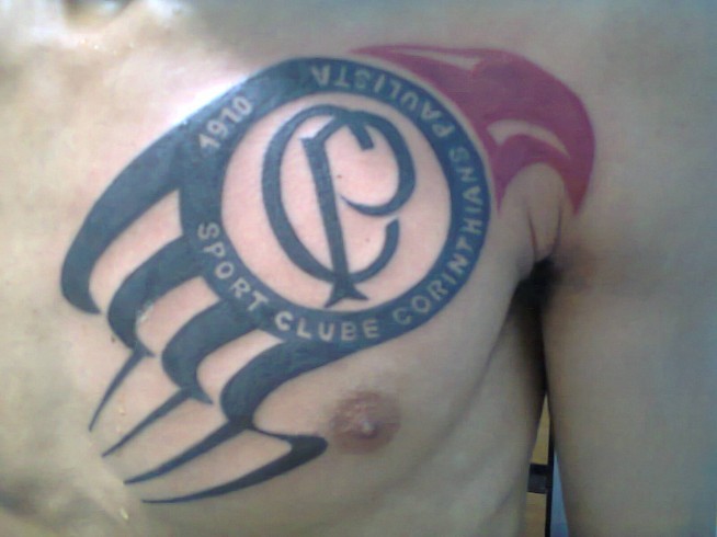 Tatuagem do Corinthians do Johnny