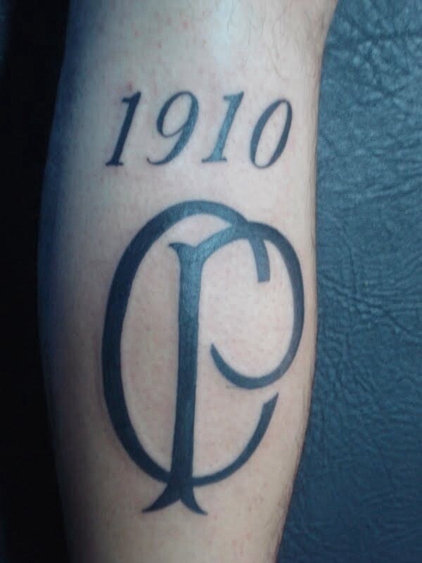 Tatuagem do Corinthians do Johnny