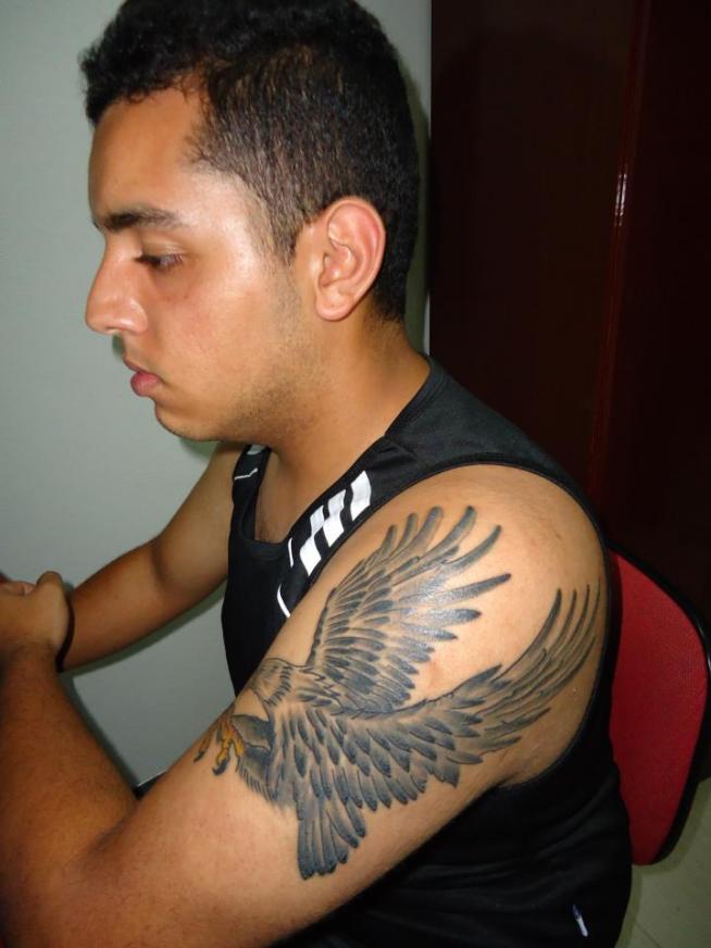 Tatuagem do Corinthians do Jonas