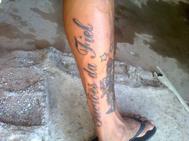 Tatuagem do Corinthians do jonathan
