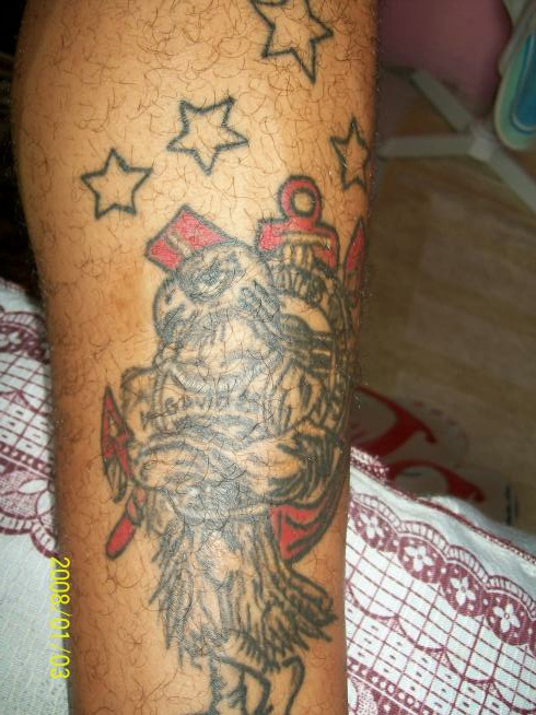 Tatuagem do Corinthians do jonathan