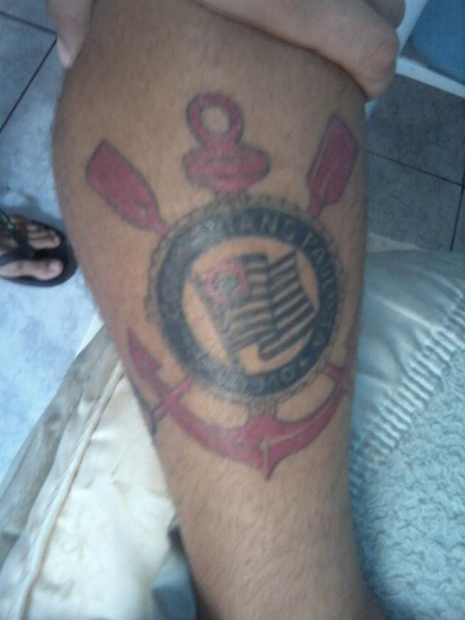 Tatuagem do Corinthians do Jonathan