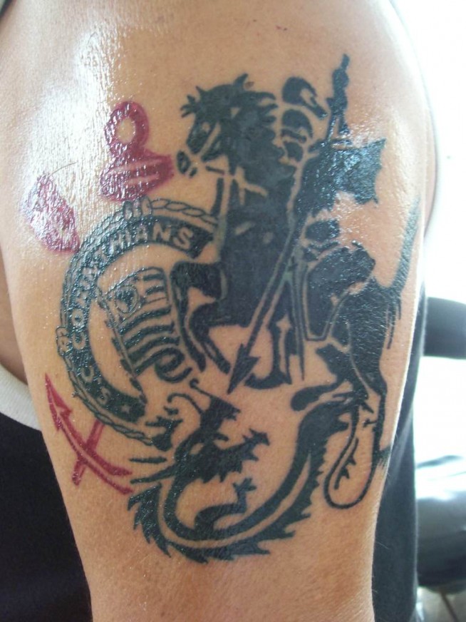 Tatuagem do Corinthians do jose