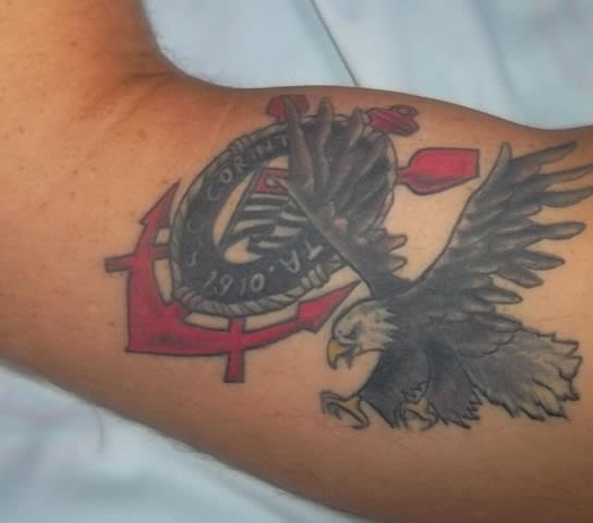 Tatuagem do Corinthians do josiel