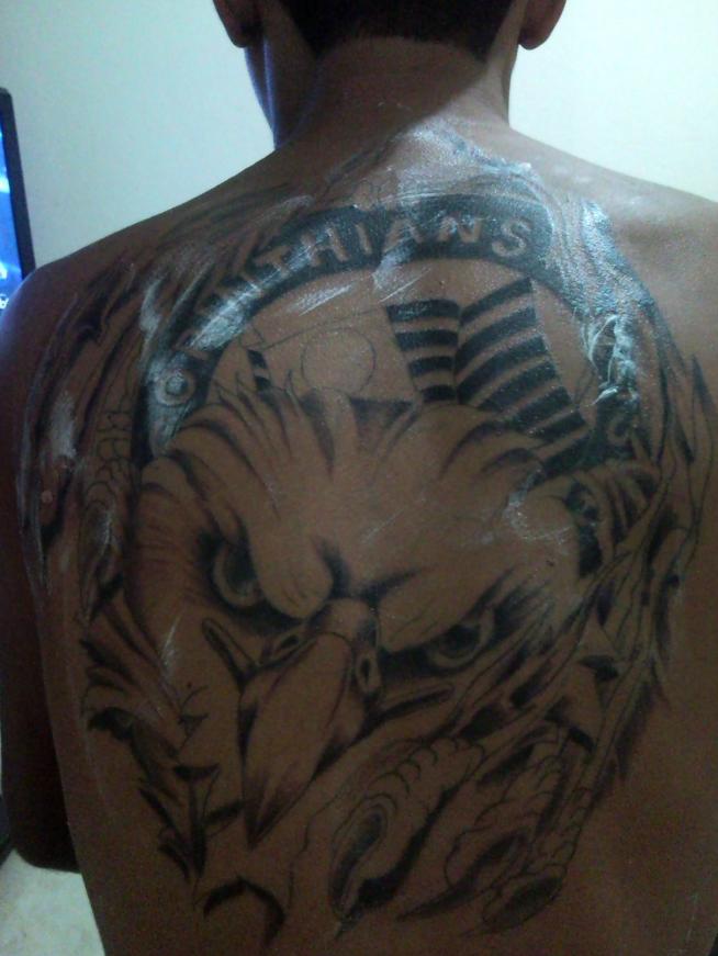Tatuagem do Corinthians do josu