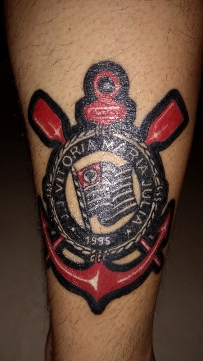 Tatuagem do Corinthians do Juliano