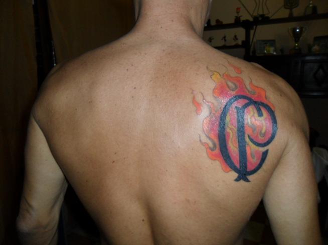 Tatuagem do Corinthians do Jlio