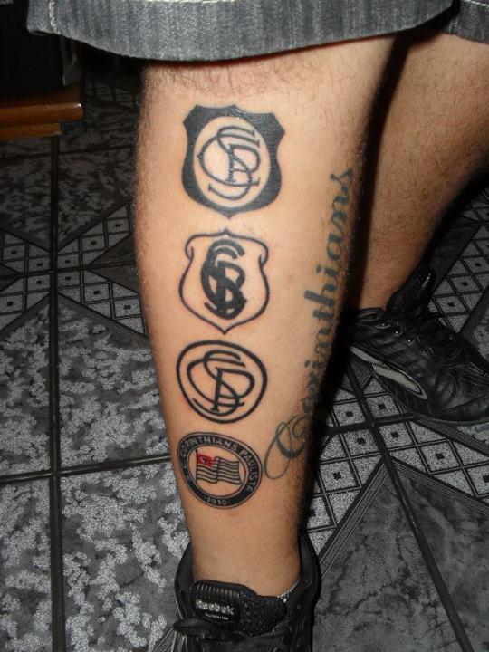 Tatuagem do Corinthians do Julio