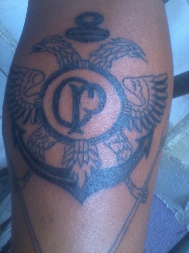 Tatuagem do Corinthians do Juni