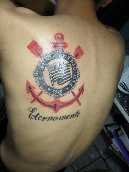 Tatuagem do Corinthians do Luiz