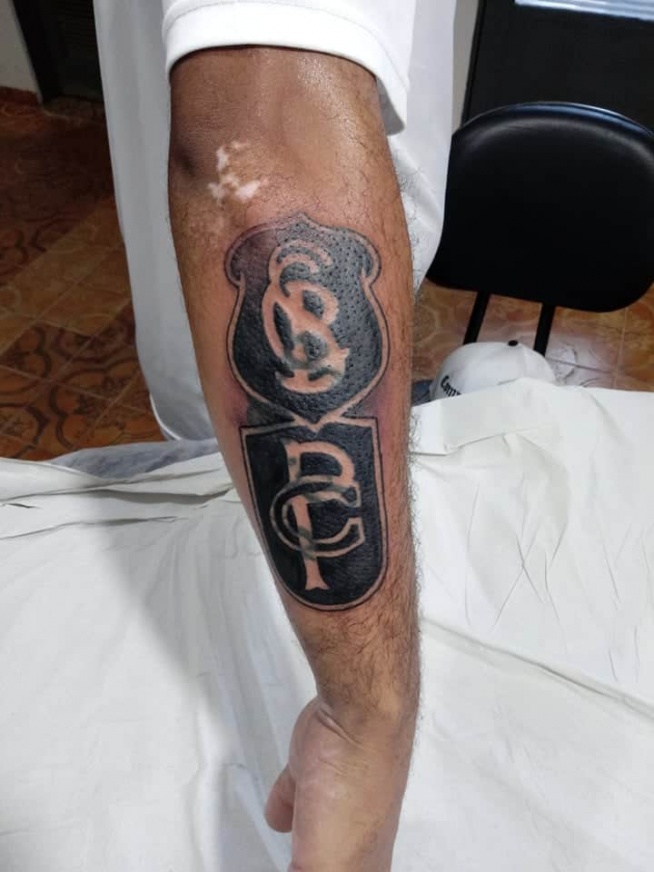 Tatuagem do Corinthians do Maikim